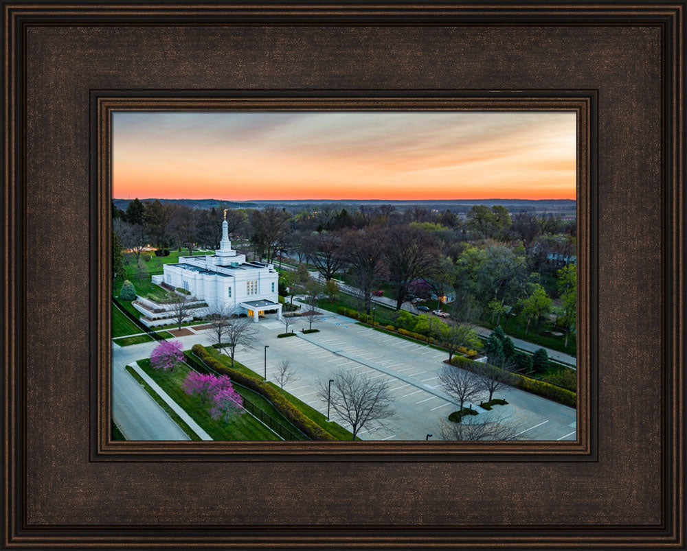 Winter Quarters Temple - Quiet Sunrise by Scott Jarvie | Altus