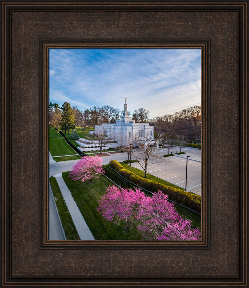 Winter Quarters Temple - Purple Spring by Scott Jarvie | Altus