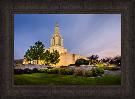 Columbia River Temple - Twilight by Scott Jarvie