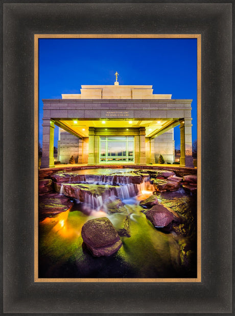 Snowflake Temple - Water Feature by Scott Jarvie