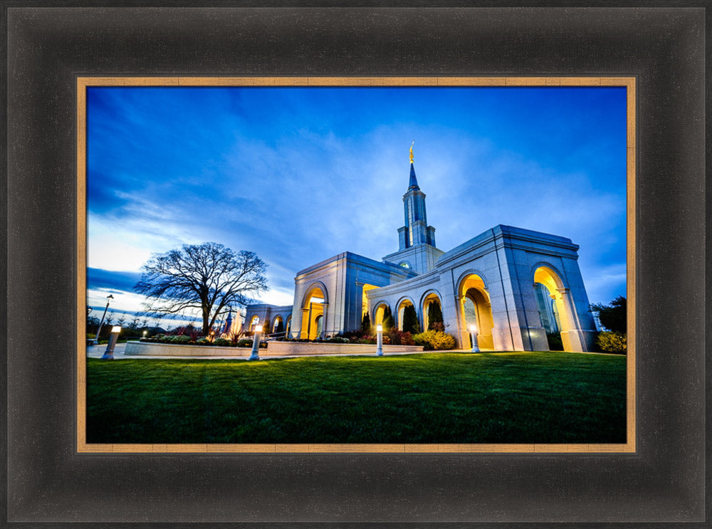 Sacramento Temple - Sunset Corner by Scott Jarvie