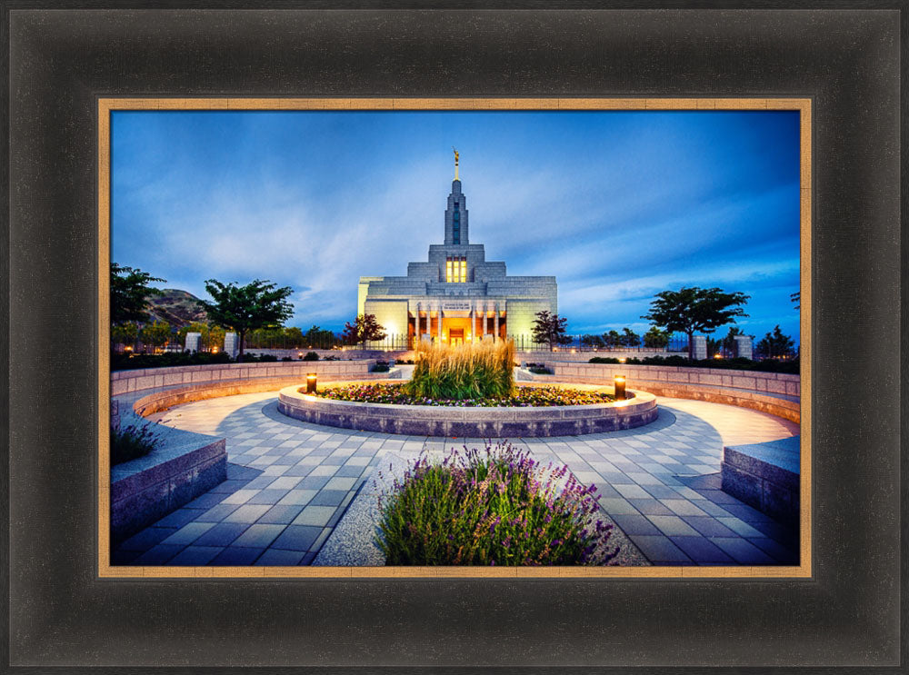 Draper Temple - Morning Twilight by Scott Jarvie