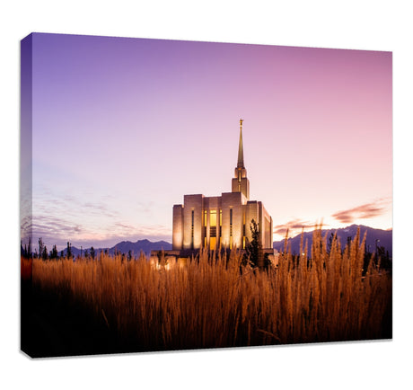 Oquirrh Mountain Temple - Morning Twilight