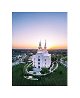 Kansas City Temple - Sunset