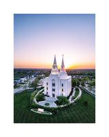 Kansas City Temple - Sunset