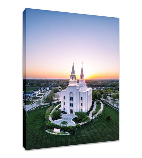 Kansas City Temple - Sunset