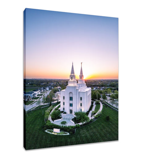 Kansas City Temple - Sunset