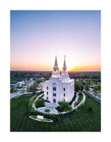 Kansas City Temple - Sunset