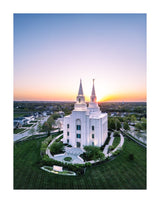 Kansas City Temple - Sunset