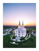 Kansas City Temple - Sunset