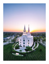 Kansas City Temple - Sunset