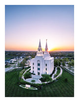 Kansas City Temple - Sunset