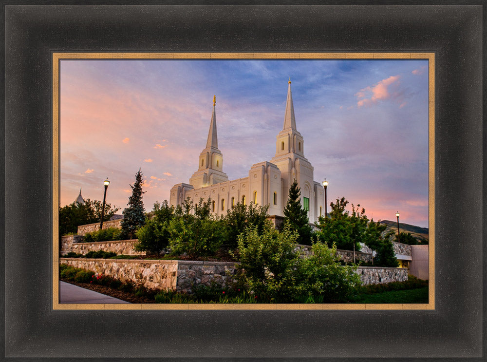 Brigham City Temple - Garden View by Scott Jarvie