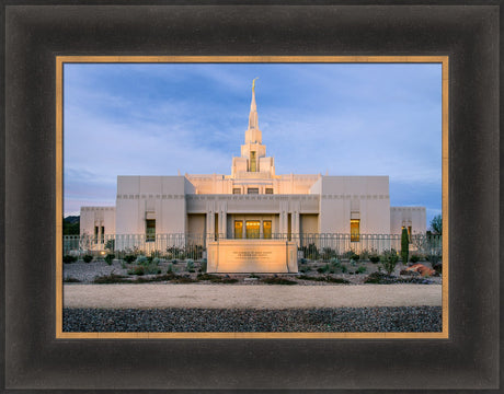 Phoenix Temple - Sign by Scott Jarvie