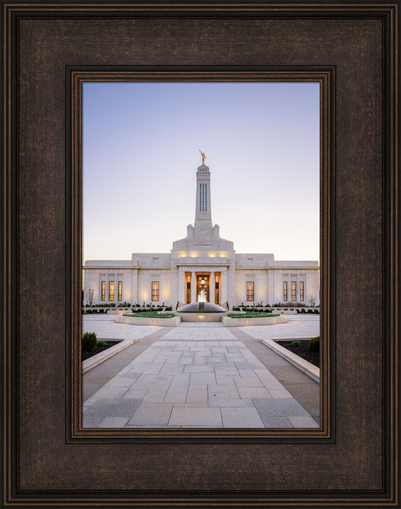 Indianapolis Temple - The Way to the Temple by Scott Jarvie