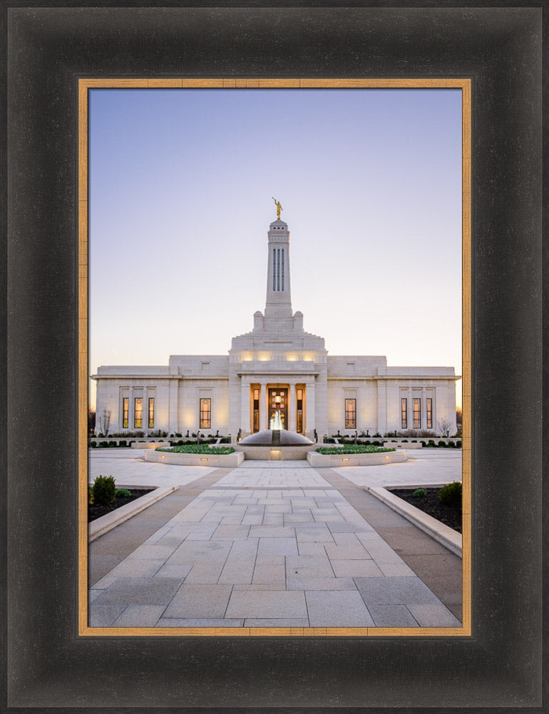 Indianapolis Temple - The Way to the Temple by Scott Jarvie