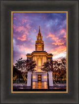 Philadephia Temple - Sunset Gates by Scott Jarvie