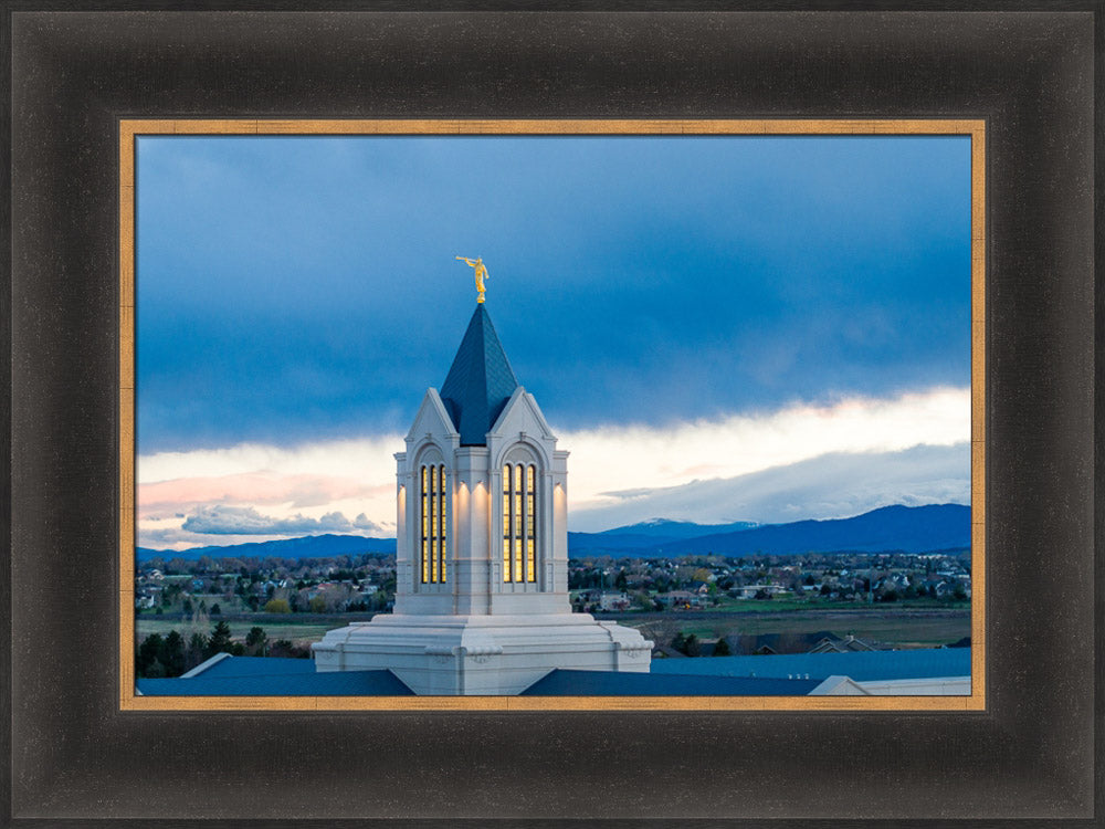 Fort Collins Temple - Spire by Scott Jarvie