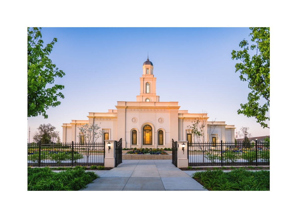 Bentonville Temple - Path