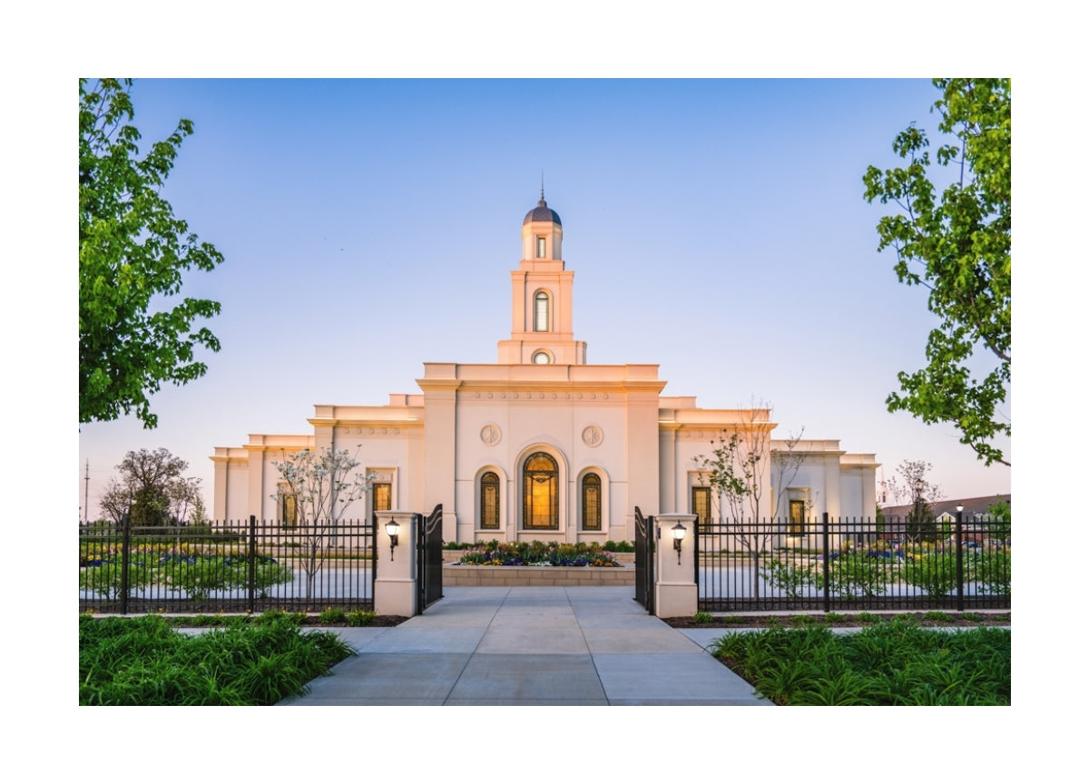 Bentonville Temple - Path