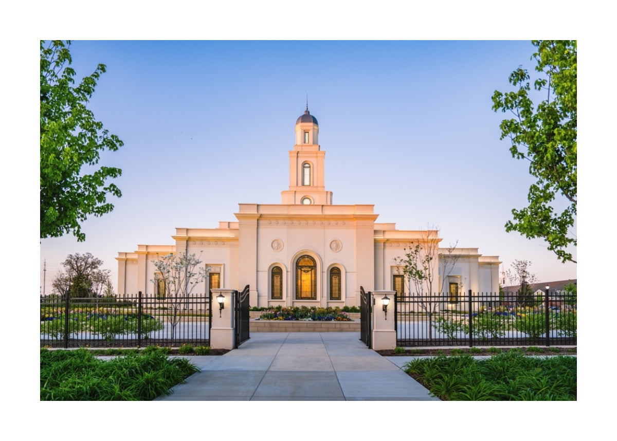Bentonville Temple - Path