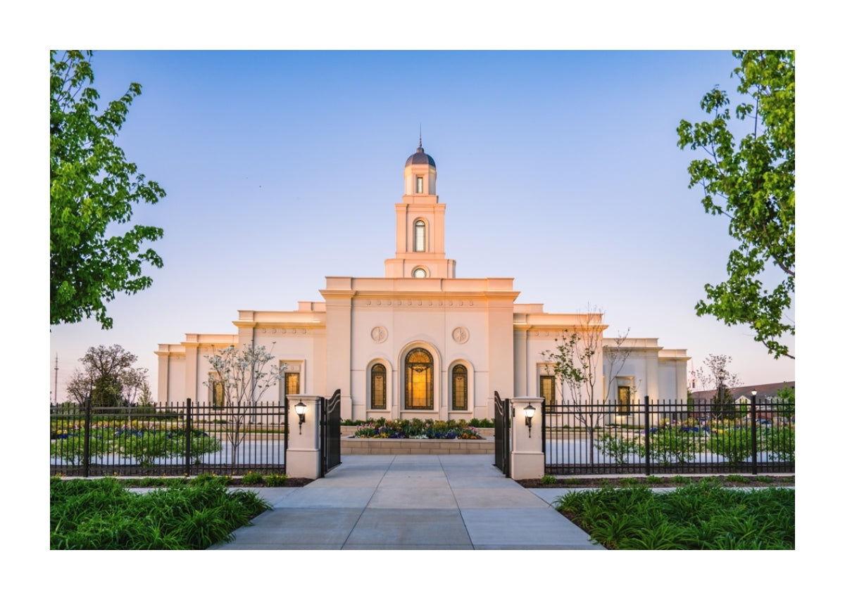 Bentonville Temple - Path