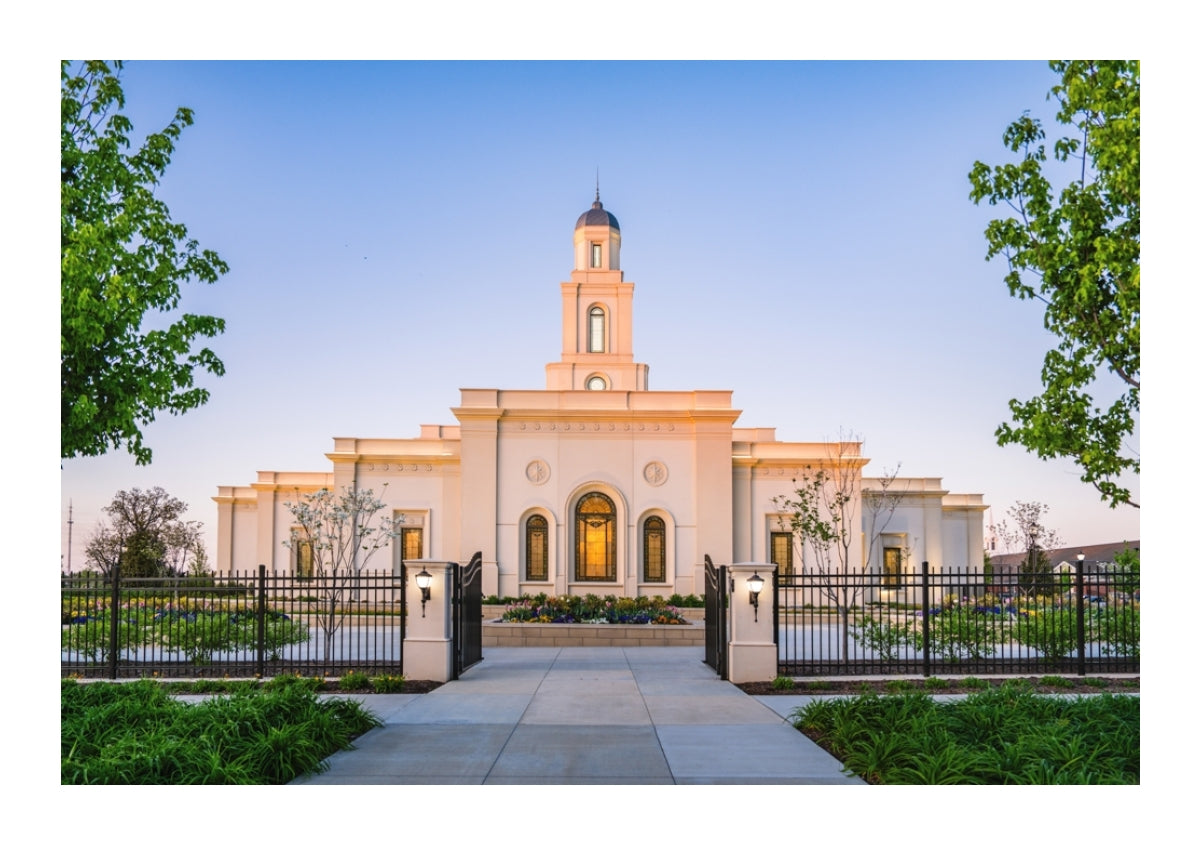 Bentonville Temple - Path