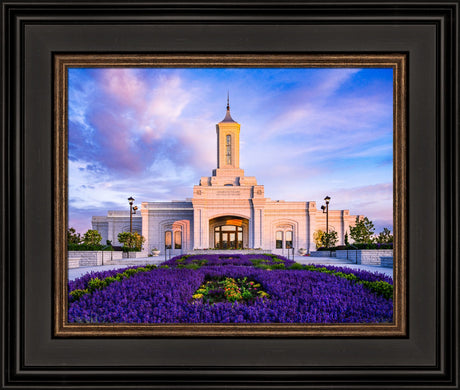 Moses Lake Temple - Summer Flowers