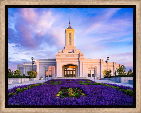 Moses Lake Temple - Summer Flowers
