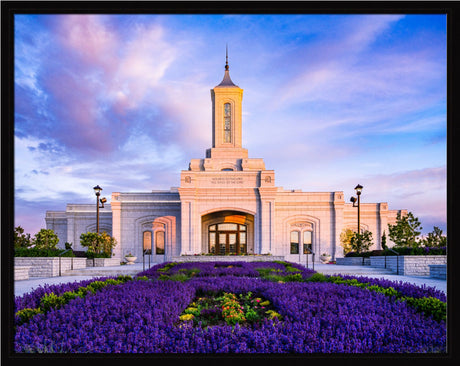 Moses Lake Temple - Summer Flowers
