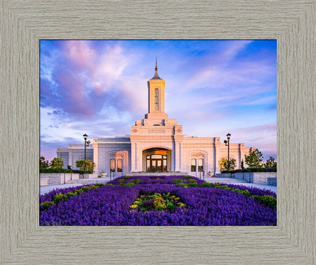 Moses Lake Temple - Summer Flowers