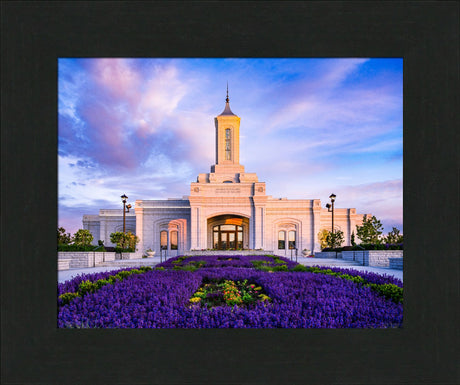 Moses Lake Temple - Summer Flowers