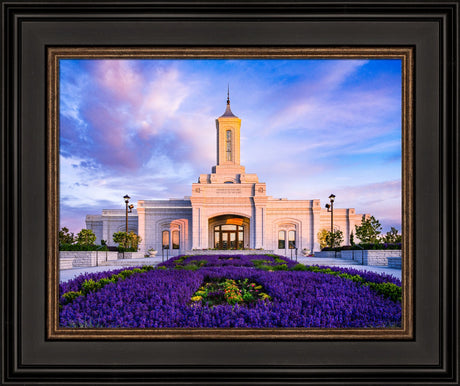 Moses Lake Temple - Summer Flowers