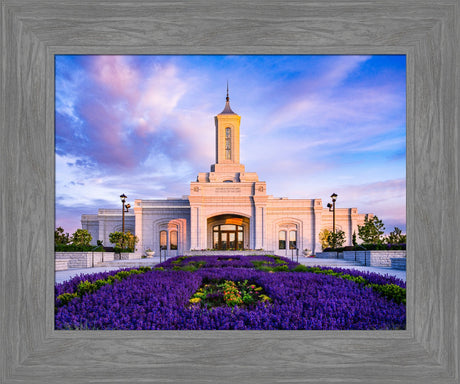 Moses Lake Temple - Summer Flowers