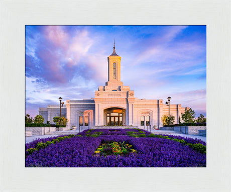 Moses Lake Temple - Summer Flowers