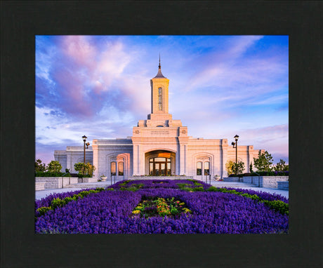 Moses Lake Temple - Summer Flowers
