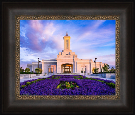 Moses Lake Temple - Summer Flowers