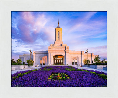 Moses Lake Temple - Summer Flowers