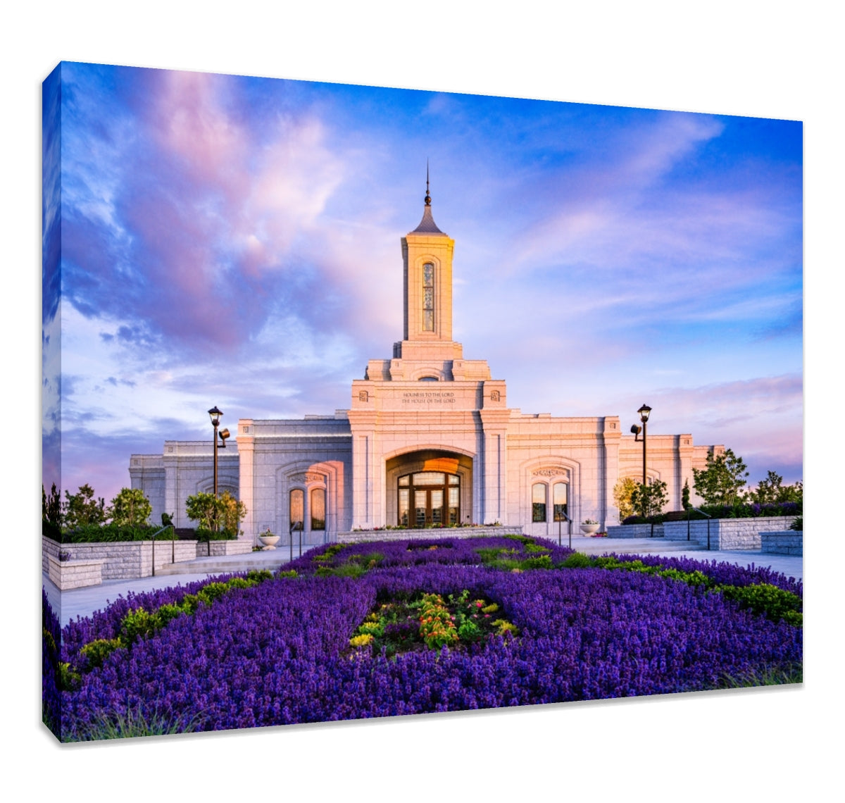 Moses Lake Temple - Summer Flowers