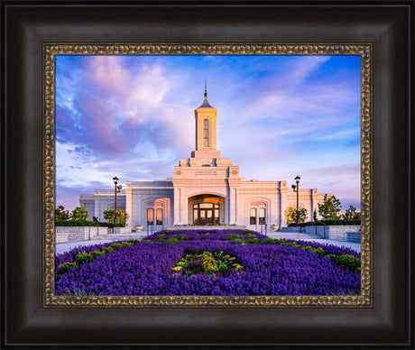 Moses Lake Temple - Summer Flowers