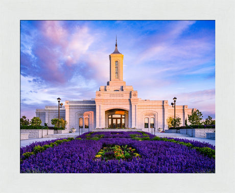 Moses Lake Temple - Summer Flowers