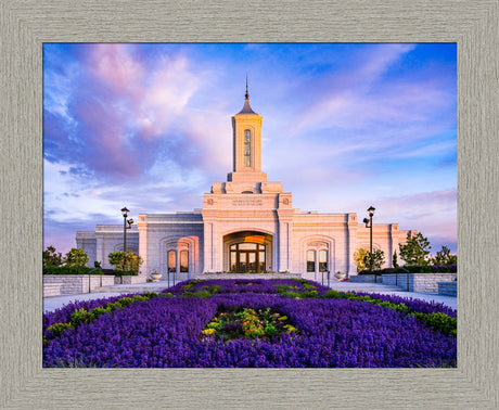 Moses Lake Temple - Summer Flowers