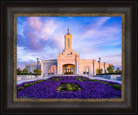 Moses Lake Temple - Summer Flowers