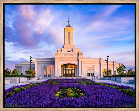 Moses Lake Temple - Summer Flowers