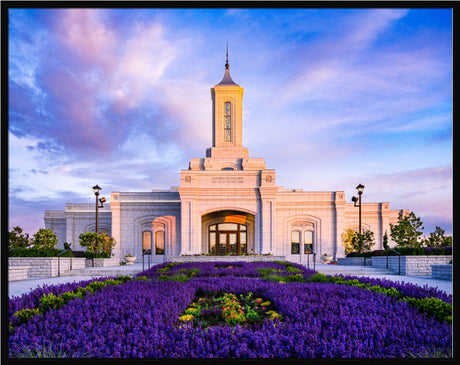 Moses Lake Temple - Summer Flowers