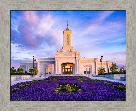 Moses Lake Temple - Summer Flowers
