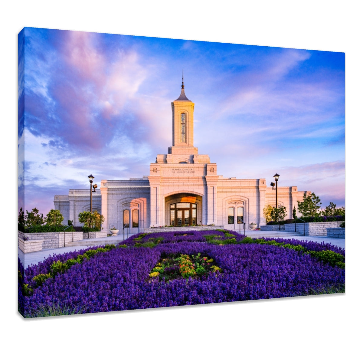 Moses Lake Temple - Summer Flowers