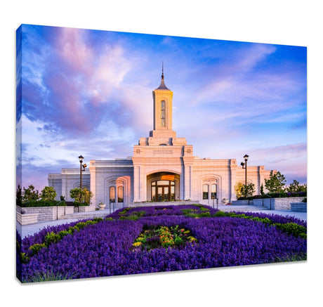 Moses Lake Temple - Summer Flowers