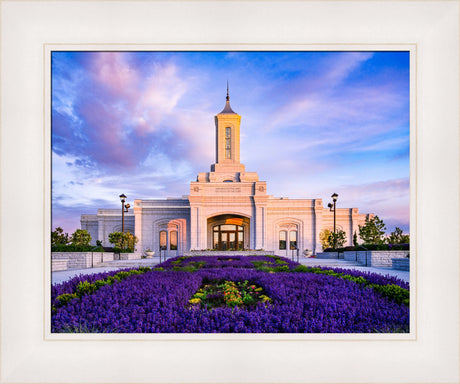 Moses Lake Temple - Summer Flowers