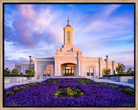 Moses Lake Temple - Summer Flowers